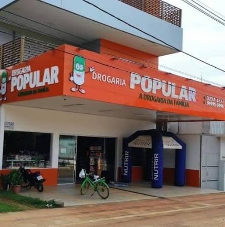 Fachada Drogaria Popular